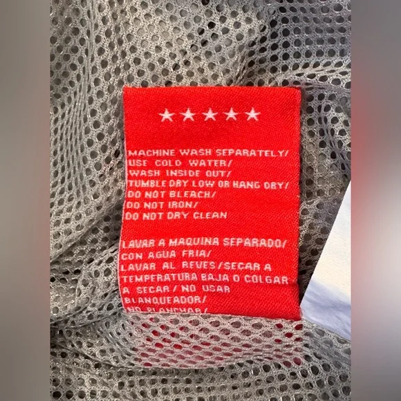 Franchise Club Ohio State Buckeyes Big Logo Windshell XL Zipper Pocket Pullover - Picture 10 of 10